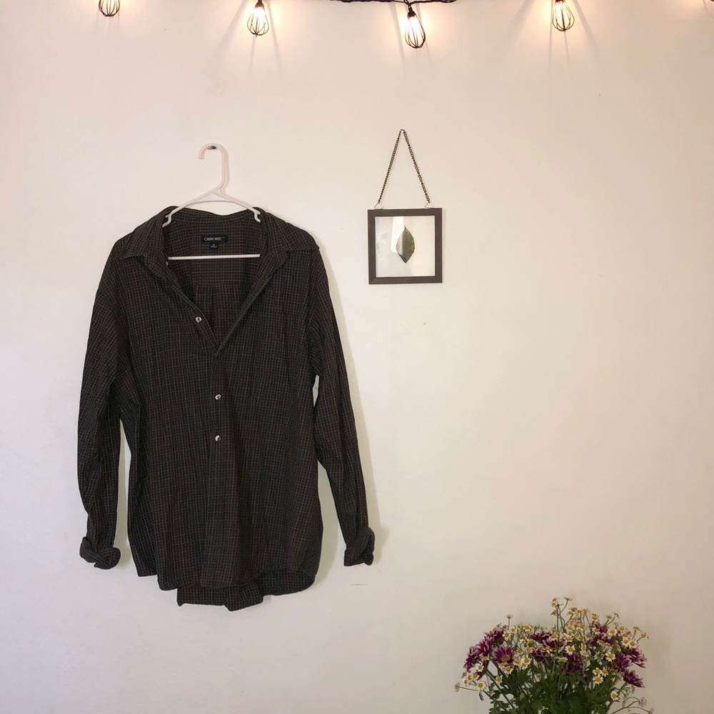 Oversized, comfy flannel!